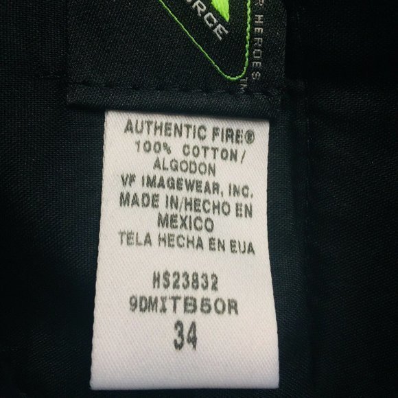 The Force Tactical Cargo Uniform Work Pants HS2383 Blue Unhemmed Size 34 - Picture 4 of 12